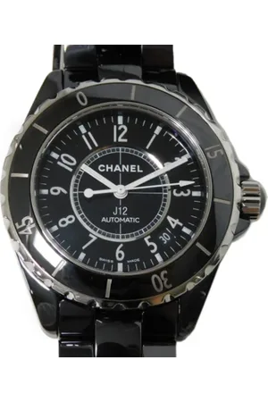 CHANEL Pre-owned, Kobieta, Czarny, ONE SIZE, Pre-owned Fabric watches