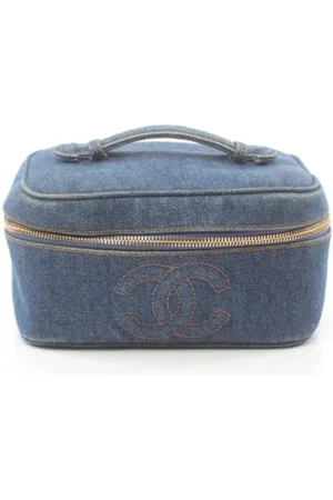 CHANEL Pre-owned, Kobieta, Niebieski, ONE SIZE, Denim, Pre-owned Denim chanel-bags