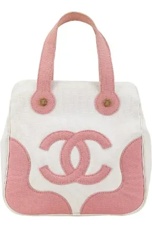 CHANEL Pre-owned, Kobieta, Biały, ONE SIZE, Pre-owned Canvas totes