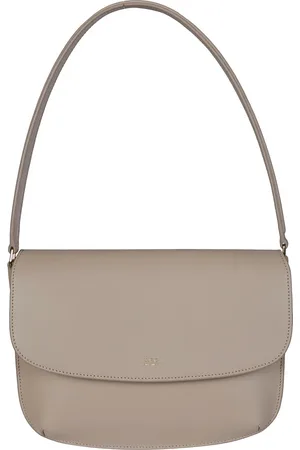 A.P.C. Torebki, Kobieta, Szary, ONE SIZE, Skóra, Torba na ramię Sarah
