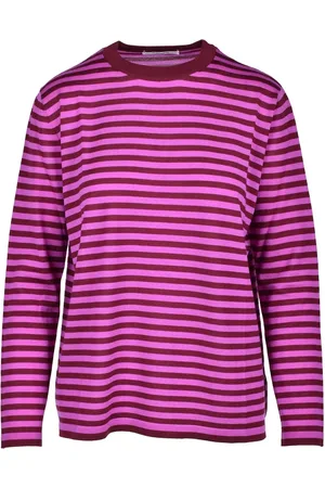 KANGRA CASHMERE Swetry, Kobieta, Różowy, M, Fioletowy Sweter dla Kobiet