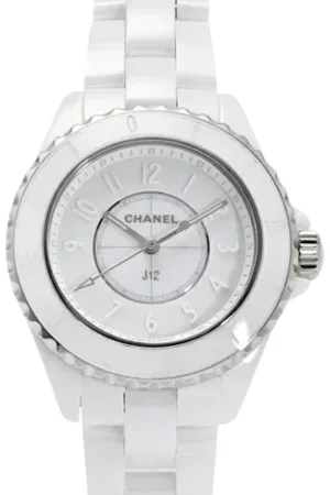 CHANEL Pre-owned, Kobieta, Biały, ONE SIZE, Pre-owned Stainless Steel watches