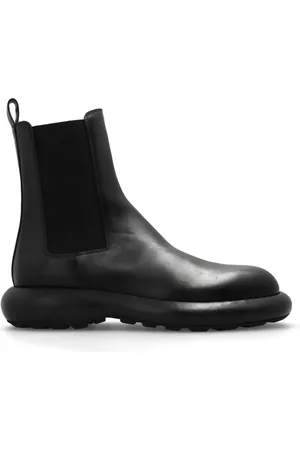 Jil Sander Buty, Mężczyzna, Czarny, 44 EU, Skórzane botki