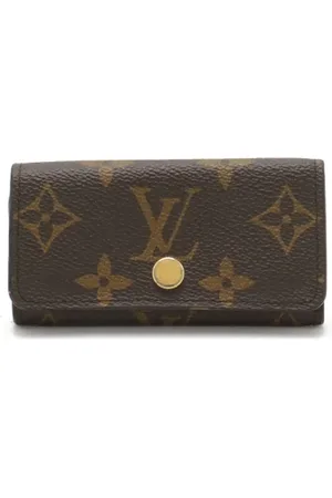 LOUIS VUITTON Pre-owned, Mężczyzna, brązowy, ONE SIZE, Pre-owned Canvas key-holders