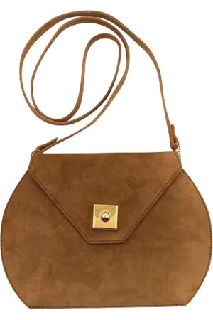 Hermès Pre-owned, Kobieta, brązowy, ONE SIZE, Zamsz, Pre-owned Suede shoulder-bags