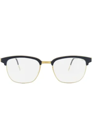LINDBERG Akcesoria, Mężczyzna, Czarny, ONE SIZE, Złote i Czarne Stylowe Okulary