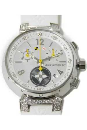 LOUIS VUITTON Pre-owned, Kobieta, Biały, ONE SIZE, Pre-owned Fabric watches