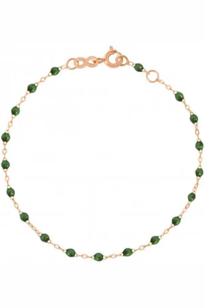 GIGI CLOZEAU Akcesoria, Kobieta, Żółty, ONE SIZE, Bransoletka z żywicy i różowego złota 18K