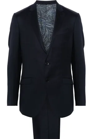 Etro Garnitury, Mężczyzna, Niebieski, M, Elegancki Niebieski Garnitu