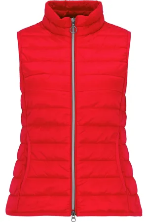 Betty Barclay Kurtki, Kobieta, Czerwony, 2XL, Kurtka puchowa z zamkiem