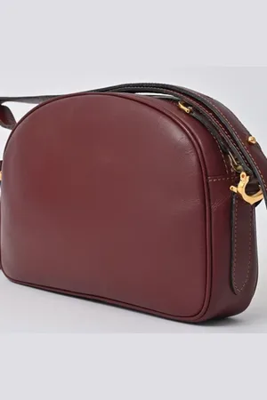 Cartier Pre-owned, Kobieta, Czerwony, ONE SIZE, Pre-owned skórzane torby na ramię