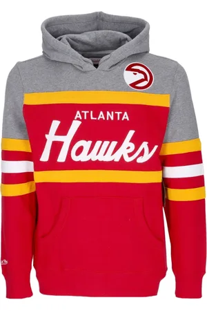 Mitchell & Ness Bluzy, Mężczyzna, Czerwony, XL, NBA Headcoach Bluza Scarlet