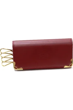 Cartier Pre-owned, Kobieta, brązowy, ONE SIZE, Pre-owned Leather key-holders