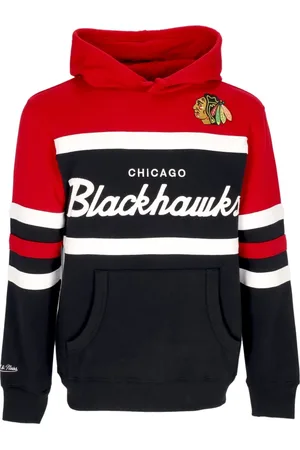 Mitchell & Ness Bluzy, Mężczyzna, Wielobarwność, XL, Bluza Chicago Blackhawks