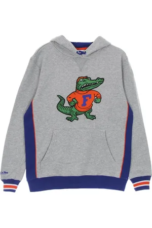 Mitchell & Ness Bluzy, Mężczyzna, Wielobarwność, L, Florida Gators Bluza z Kapturem Gruby Polar