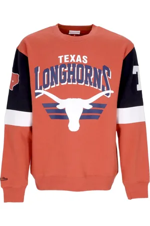 Mitchell & Ness Bluzy, Mężczyzna, brązowy, XL, Bluza Texas Longhorns Basketball Team Crewneck