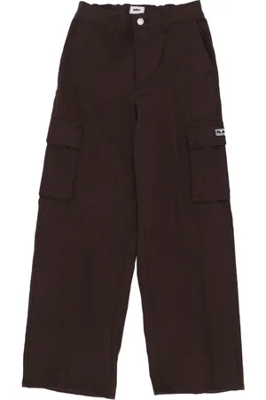 Obey Spodnie, Kobieta, brązowy, W26, Denim, Cargo Denim Pant w kolorze Java