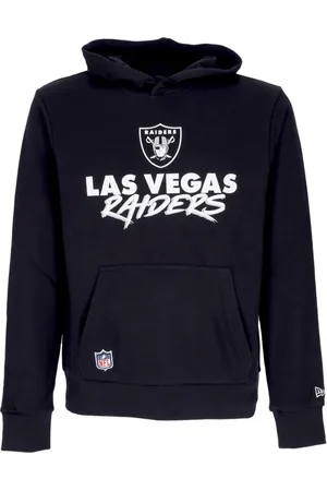 New Era Bluzy, Mężczyzna, Czarny, M, Las Vegas Raiders Script Hoodie