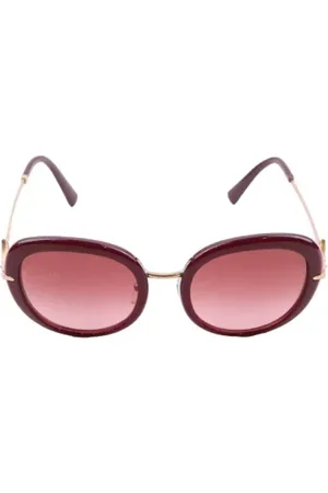 Bvlgari Pre-owned, Kobieta, Fioletowy, ONE SIZE, Pre-owned Plastic sunglasses