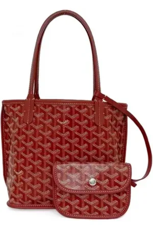 GOYARD Pre-owned, Kobieta, Czerwony, ONE SIZE, Pre-owned skórzane torby na ramię