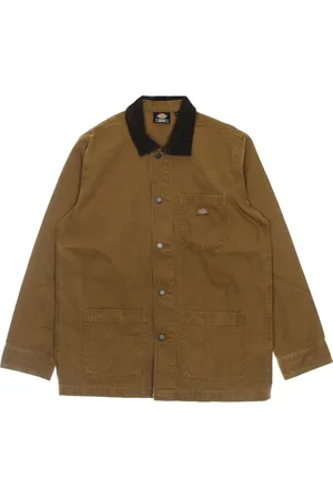 Dickies Kurtki, Mężczyzna, Zielony, S, Letnia Kurtka Robocza Lekka Kurtka Robocza