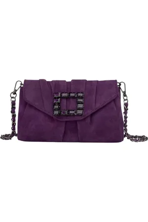 Alma en Pena Torebki, Kobieta, Fioletowy, ONE SIZE, Klapek torba