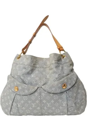 LOUIS VUITTON Pre-owned, Kobieta, Szary, ONE SIZE, Denim, Pre-owned Denim handbags