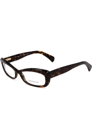 Alexander McQueen Akcesoria, Kobieta, Wielobarwność, ONE SIZE, Okulary z dwukolorową oprawą z octanu