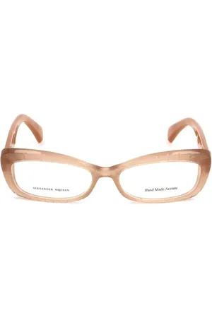 Alexander McQueen Akcesoria, Kobieta, Wielobarwność, ONE SIZE, Bicolorowe oprawki z octanu dla kobiet