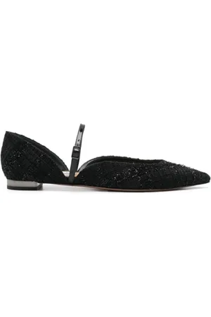 Aquazzura Buty, Kobieta, Czarny, 41 EU, Czarne Buty Bellezza Flat