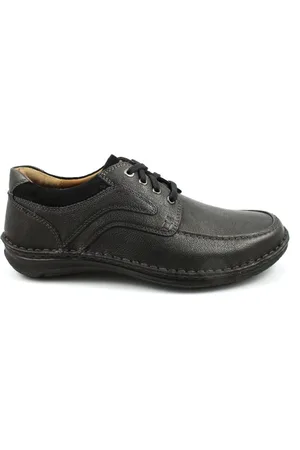 Josef Seibel Buty, Mężczyzna, Czarny, 41 EU, Czarny But na sznurówki