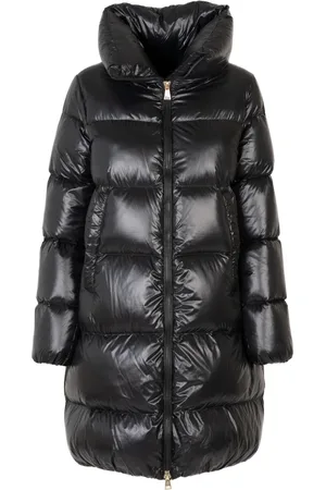 EMMA & GAIA Płaszcze, Kobieta, Czarny, S, Down Coats