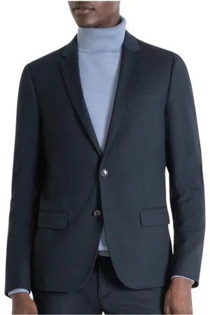 Antony Morato Kurtki, Mężczyzna, Niebieski, M, Kurtka Slim Fit Bonnie w Blu Intenso