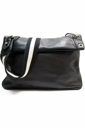 Bally Pre-owned, Mężczyzna, Czarny, ONE SIZE, Pre-owned skórzane torby na ramię