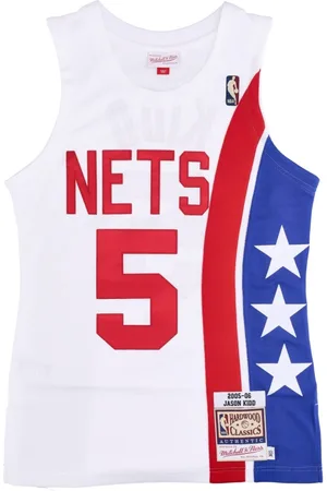 Mitchell & Ness Koszulki, Mężczyzna, Wielobarwność, S, Koszulka NBA Jason Kidd 2005-06