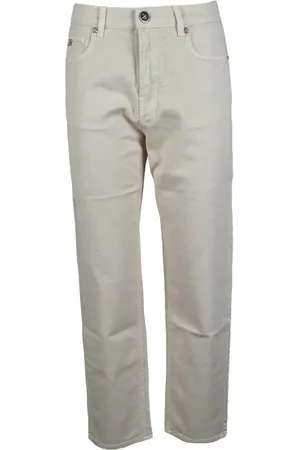 John Richmond Spodnie, Kobieta, Beżowy, W26, Denim, Slim Fit Denim Jeansy