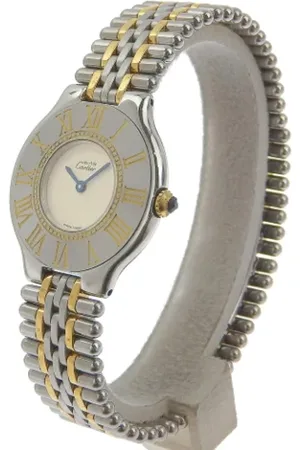 Cartier Pre-owned, Kobieta, Szary, ONE SIZE, Pre-owned Stainless Steel watches