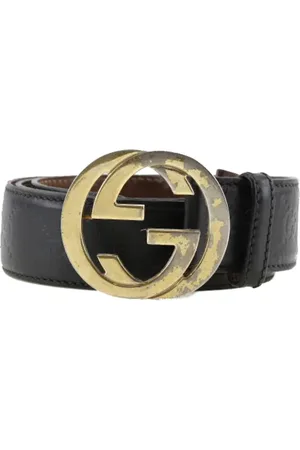 Gucci Pre-owned, Kobieta, Czarny, ONE SIZE, Skóra, Pre-owned Leather belts
