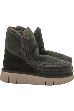 Mou Buty, Kobieta, Szary, 37 EU, Eskimo Bounce Olive Zimowe Buty