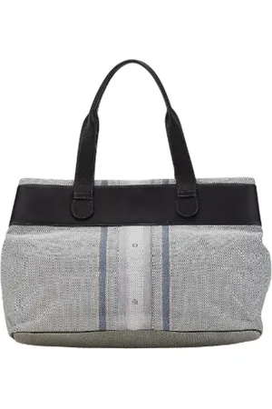 Loewe Pre-owned, Kobieta, Szary, ONE SIZE, Pre-owned Canvas handbags