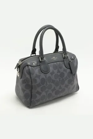 Coach Pre-owned, Kobieta, Niebieski, ONE SIZE, Pre-owned Skórzane torebki