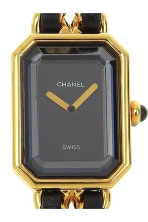 CHANEL Pre-owned, Kobieta, Czarny, ONE SIZE, Pre-owned Metal watches