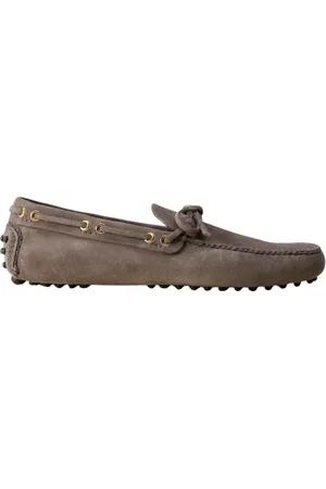 CAR SHOE Buty, Mężczyzna, Szary, 45 EU, Szare Płaskie Buty Do Jazdy