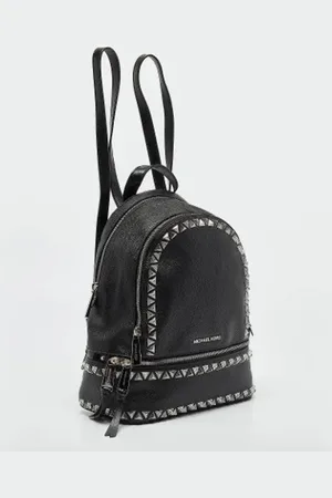 Michael Kors Pre-owned, Kobieta, Czarny, ONE SIZE, Pre-owned Leather backpacks