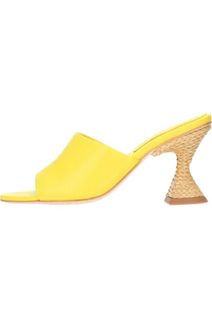 Paloma Barceló Buty, Kobieta, Żółty, 37 EU, Sandały Zielone
