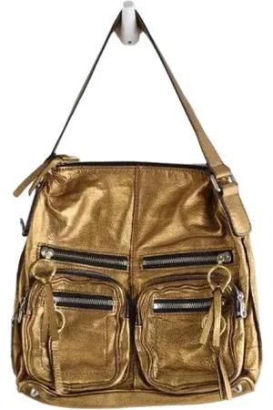 Chloé Pre-owned, Kobieta, Żółty, ONE SIZE, Skóra, Pre-owned skórzane torby na ramię