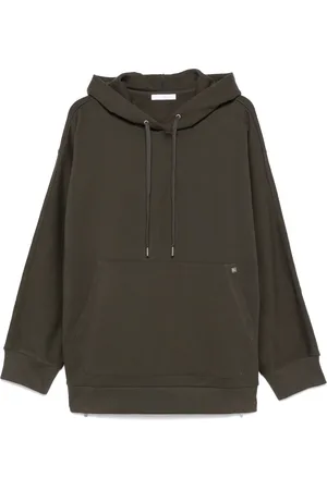 Helmut Lang Bluzy, Mężczyzna, brązowy, S, Seaweed Mega Zip Hoodie