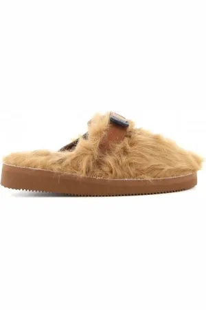 SUICOKE Buty, Kobieta, brązowy, 36 EU, Regulowane Velcro Syntetyczne Skórzane Sneakersy
