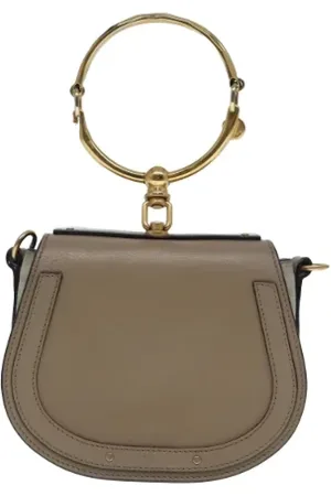 Chloé Pre-owned, Kobieta, brązowy, ONE SIZE, Pre-owned Skórzane torebki