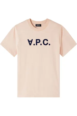 A.P.C. Koszulki, Mężczyzna, Beżowy, M, Bawełna, Bawełniany T-shirt w klasycznym stylu